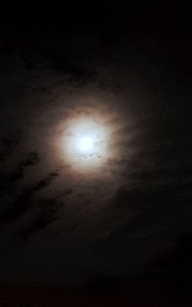Meditationen Vollmonde 2021 Aufnahme Vollmond über Jena